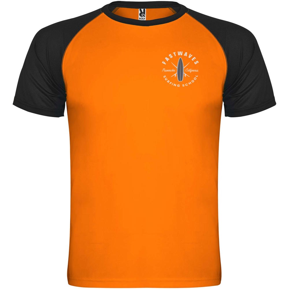 Indianapolis sportshirt met korte mouwen voor kinderen