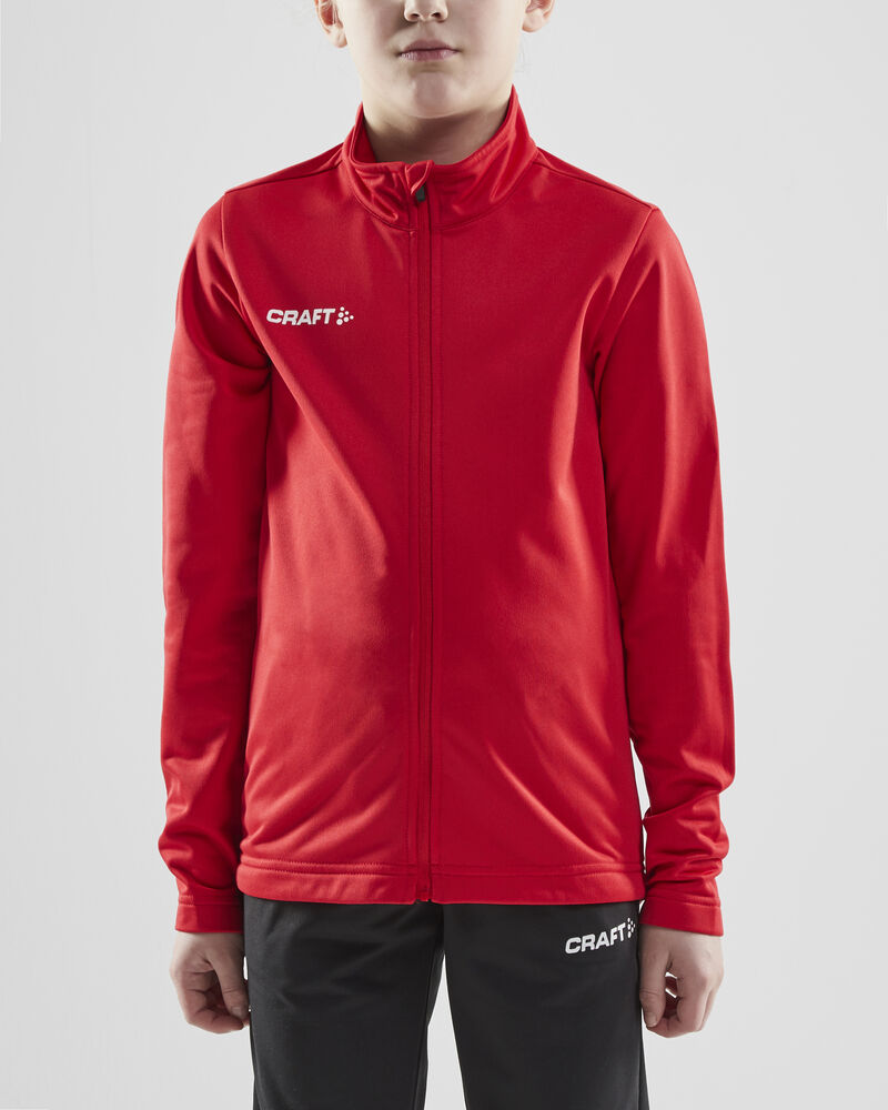 Craft - Squad Jacket Jr Bright Red 122/128