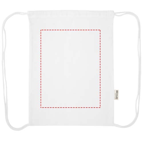 Oregon Blend 140 g/m² GRS gerecyclede tas met trekkoord 5 l