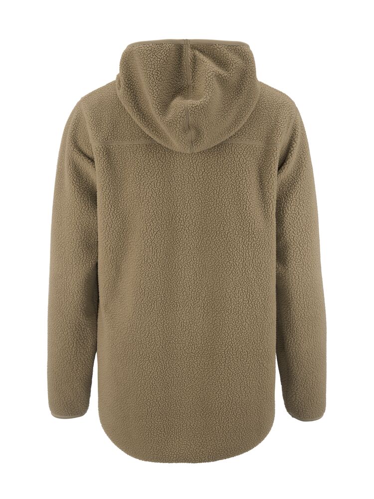 Craft - Join Pile Fleece FZ Hood W Taupe XS