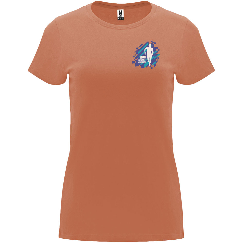 Capri 170 g/m² damesshirt met korte mouwen