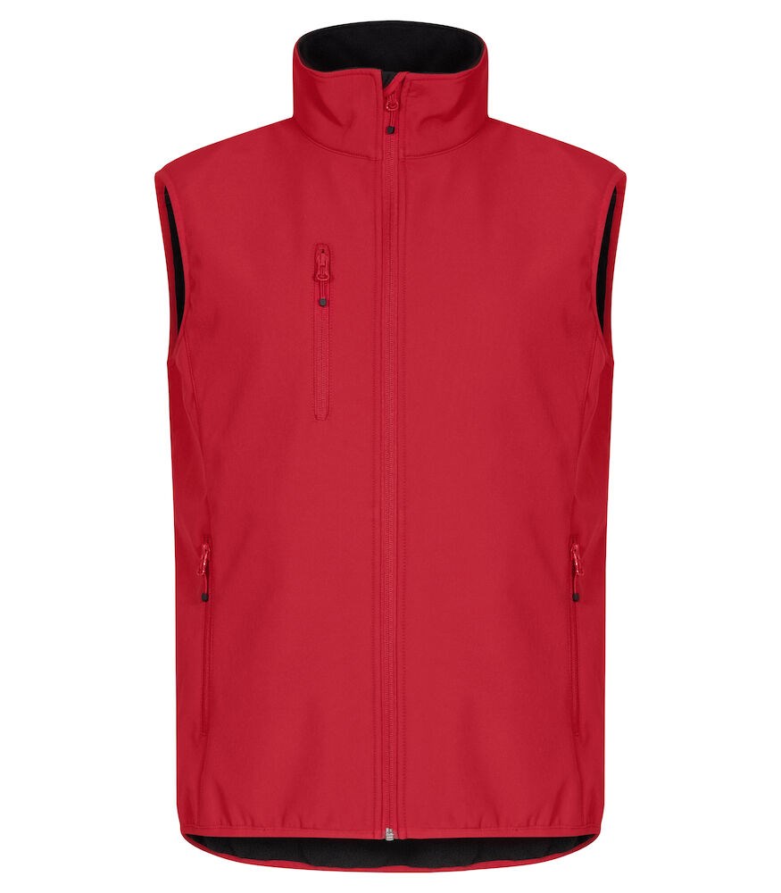 Clique - Classic Softshell Vest - Rood