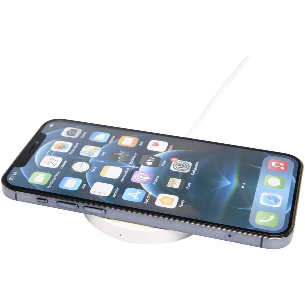 Freal 15 W draadloos oplaadstation van gerecycled plastic