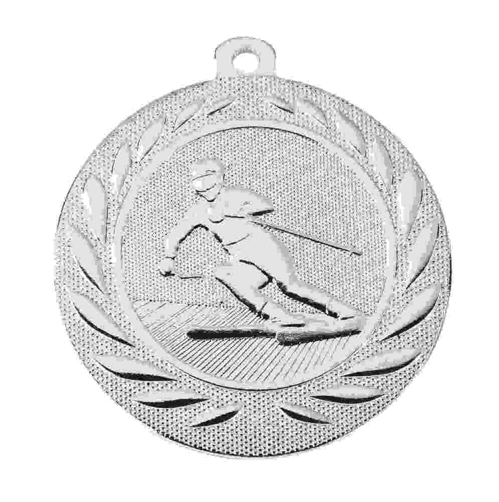 B-DI5000.Q medailles 5 cm skiën - 2. zilver