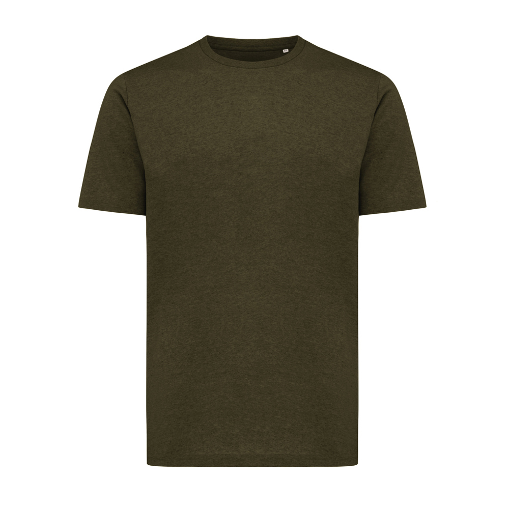 IQONIQ Sierra lichtgewicht gerecycled katoen t-shirt - khaki (± PMS 18-0523 TCX)