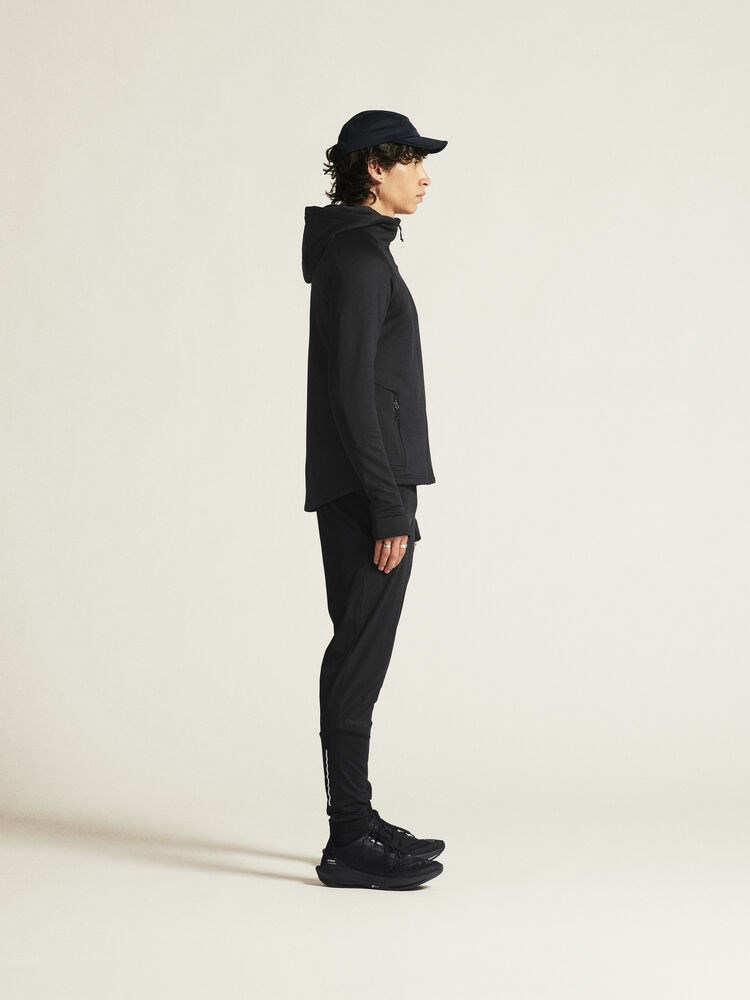 Craft - ADV Explore Power Fleece Hood Jacket M Black XL