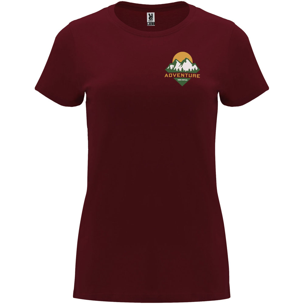 Capri 170 g/m² damesshirt met korte mouwen
