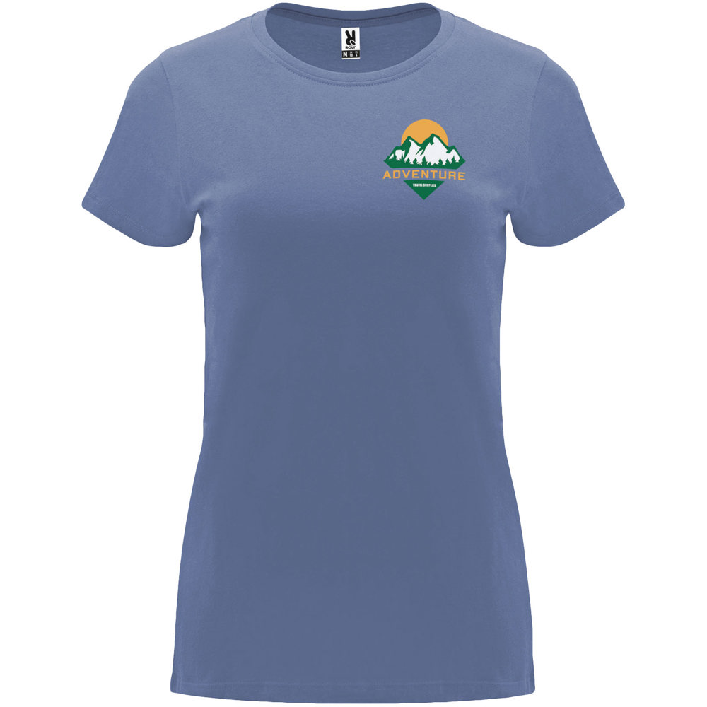 Capri 170 g/m² damesshirt met korte mouwen