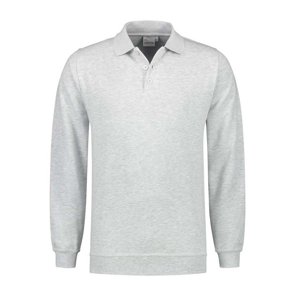 Santino Polosweater Robin - Ash Grey
