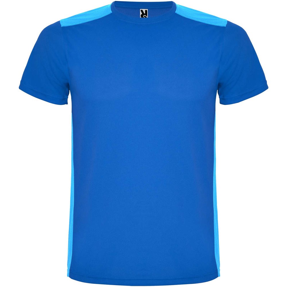 Detroit sportshirt met korte mouwen voor kinderen - Koningsblauw