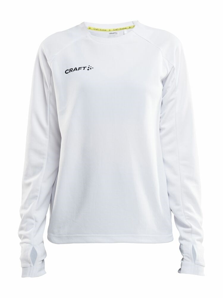 Craft - Evolve Crew Neck W - White