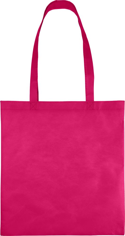 Non-woven (80 gsm) draagtas Taye - Roze