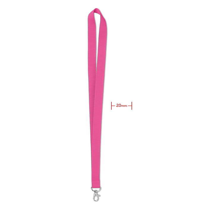 SIMPLE LANY - Lanyard 20 mm - Fuchsia