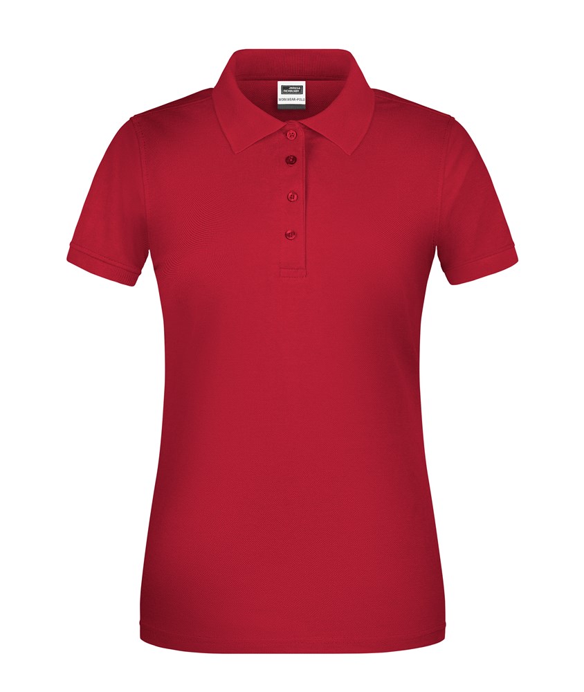 Ladies' BIO Workwear Polo OCS Blended - Rood (ca. Pantone 200C)
