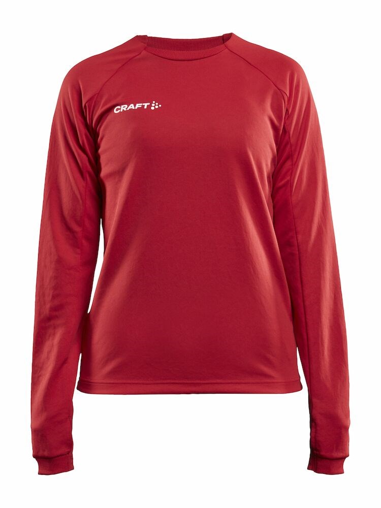 Craft - Evolve Crew Neck W - Bright Red