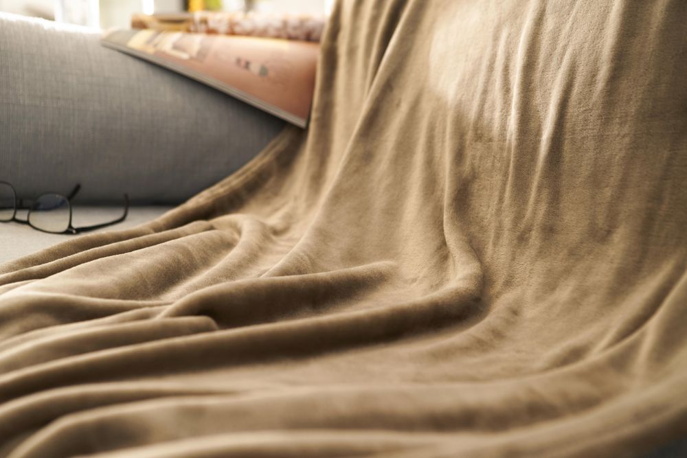 Flanellen fleece (280 gr/m²) deken Sean