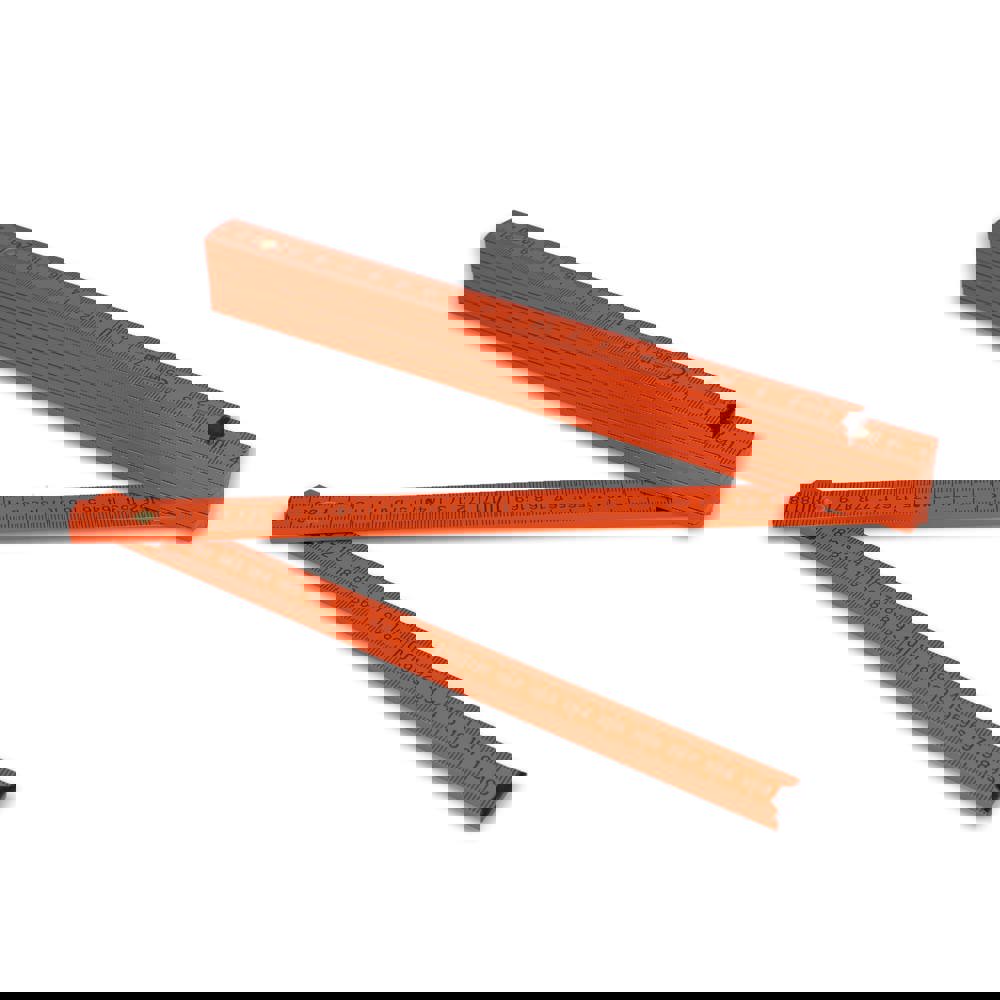 Duimstok hout 2m premium gekleurd