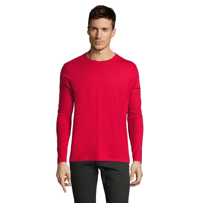 IMPERIAL LSL MEN - IMPERIAL LSL MEN T-shirt190 - Rood
