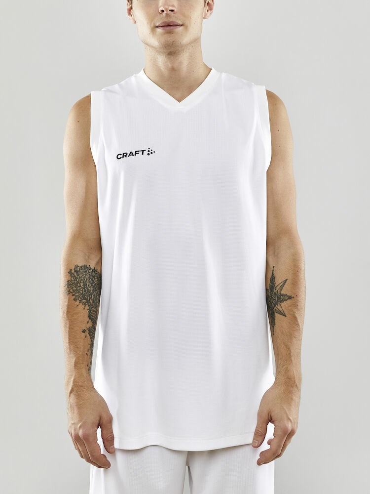 Craft - Progress Basket Singlet M White S