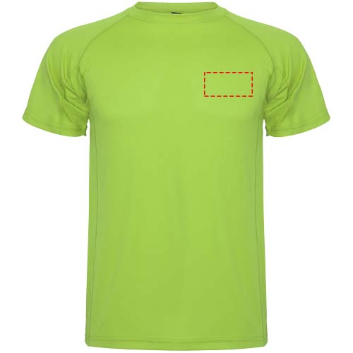 Montecarlo sportshirt met korte mouwen voor kinderen