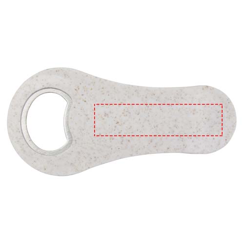 Schyn flesopener van tarwestro