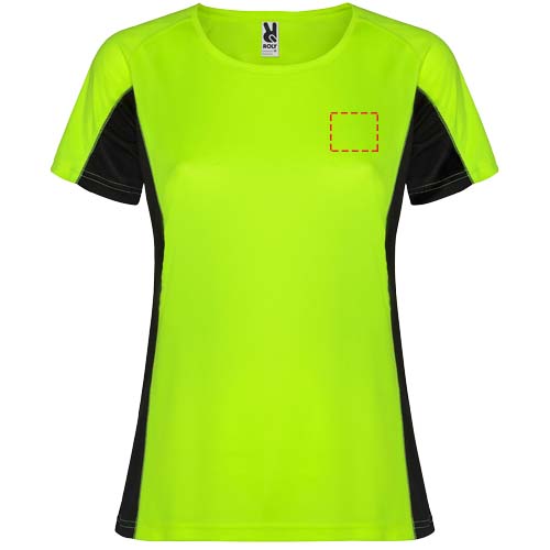 Shanghai sportshirt met korte mouwen voor dames