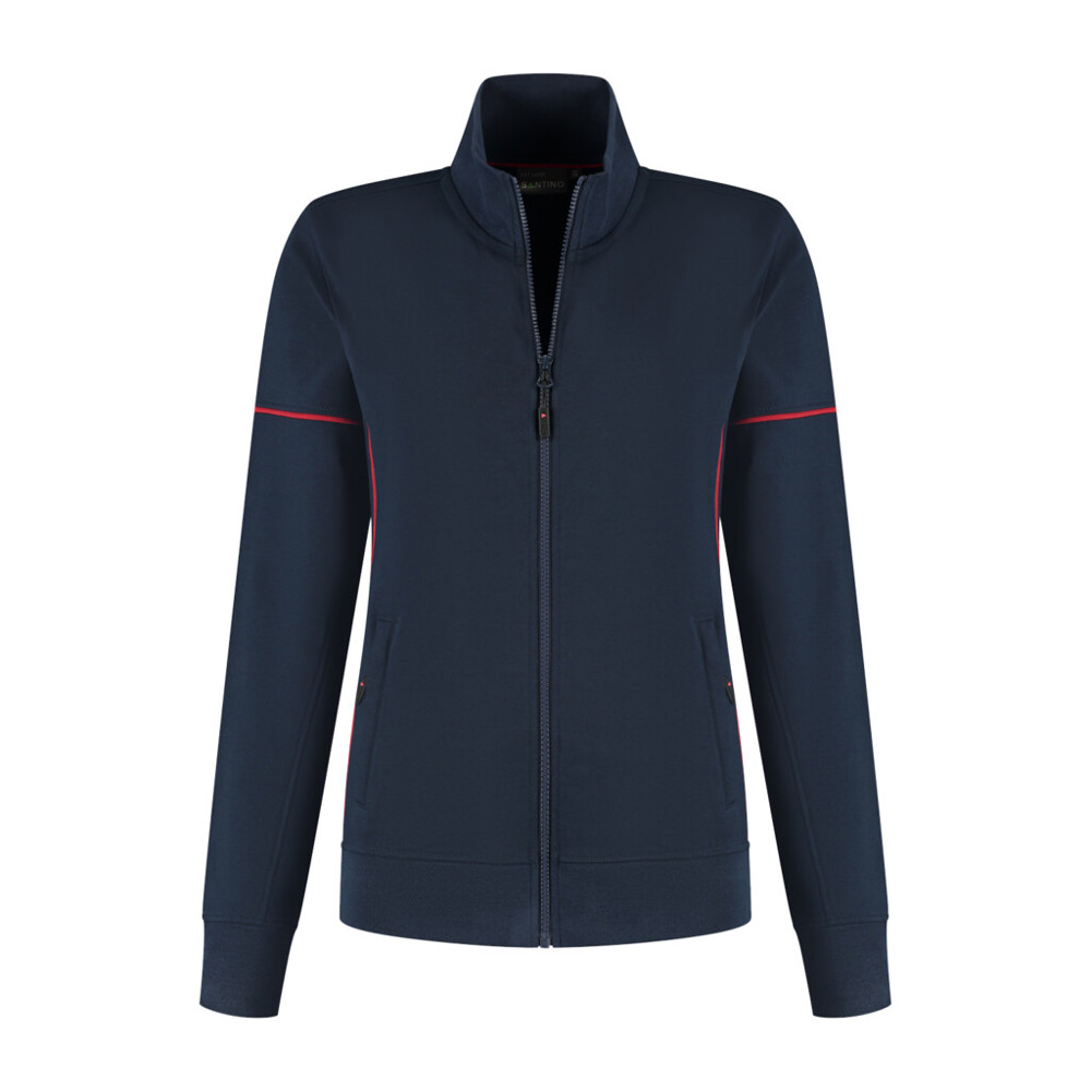 Santino Sweatvest Colt Ladies - Real Navy / Red