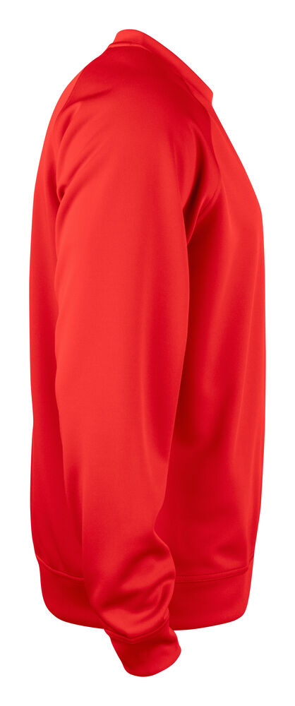 Clique - Basic Active Roundneck Rood 3XL