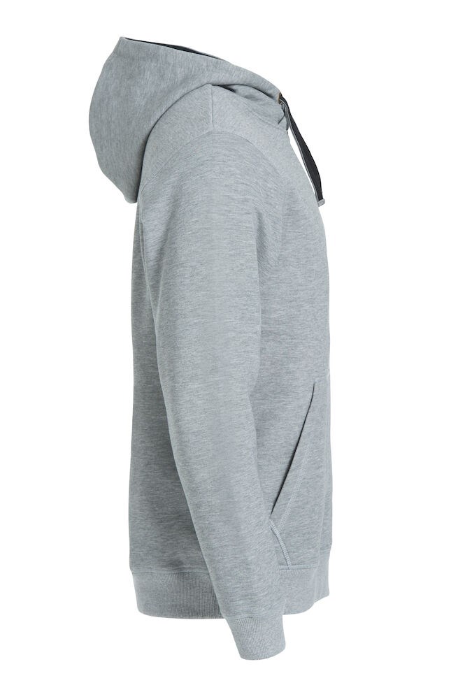 Clique - Classic Hoody Grijs-melange XS