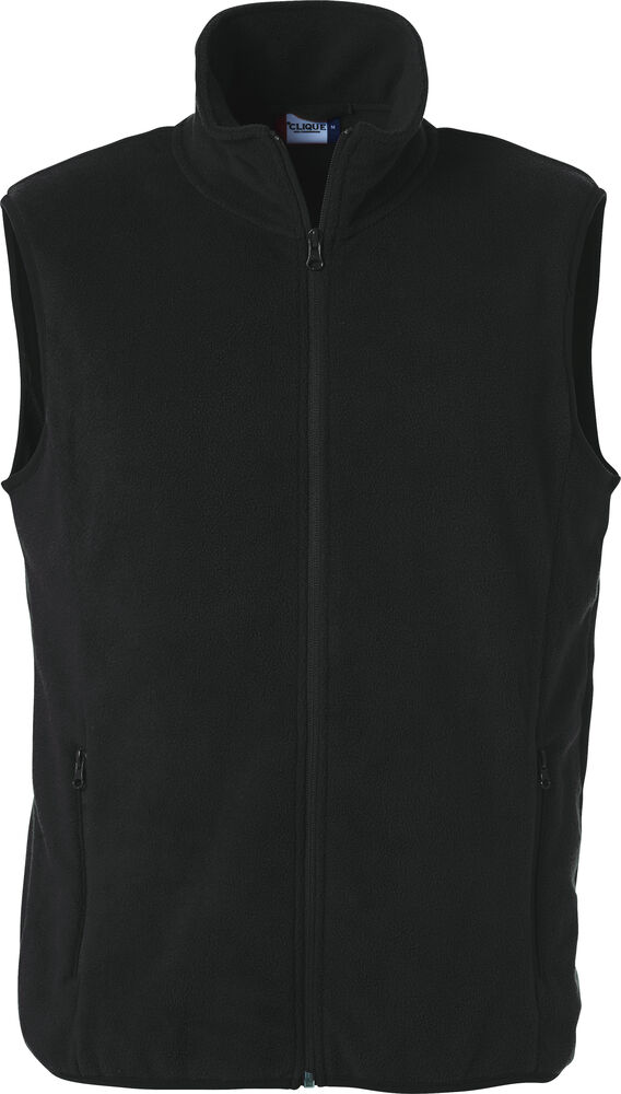 Clique - Basic Polar Fleece Vest - Zwart