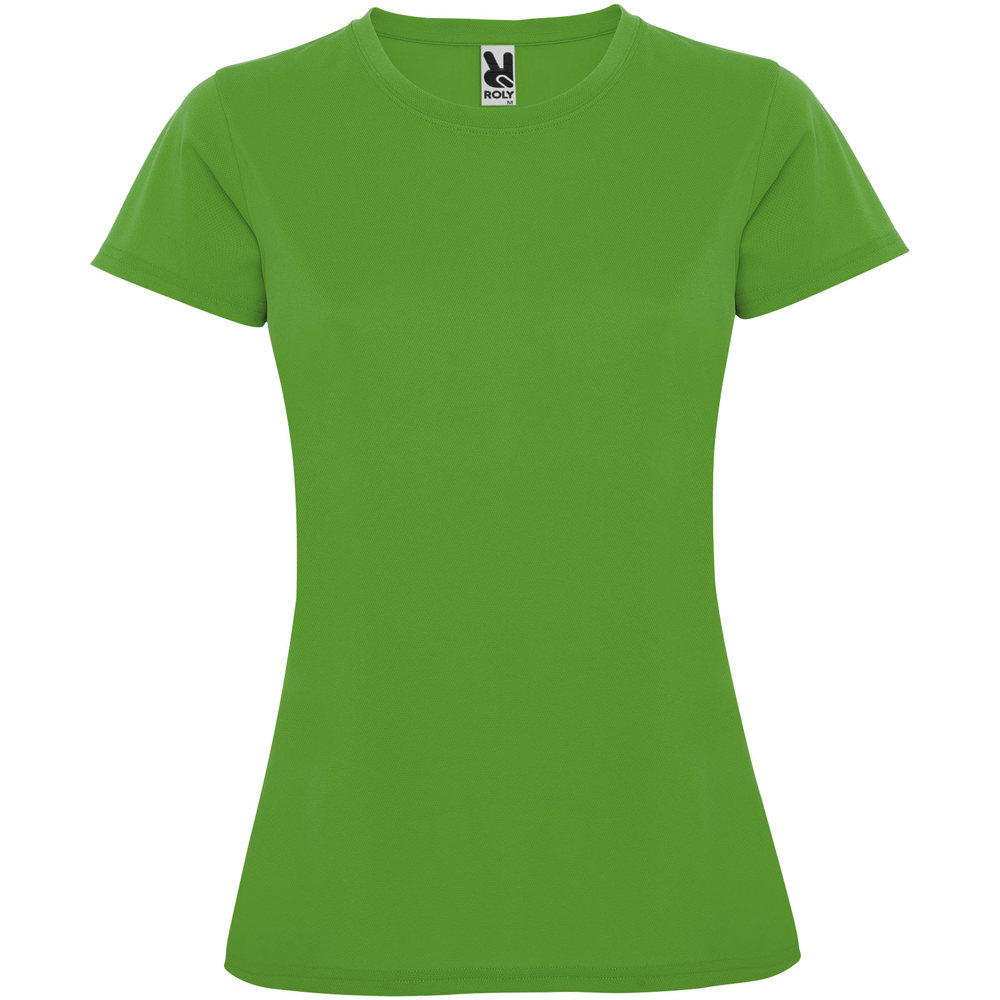 Montecarlo sportshirt met korte mouwen voor dames - Varen groen