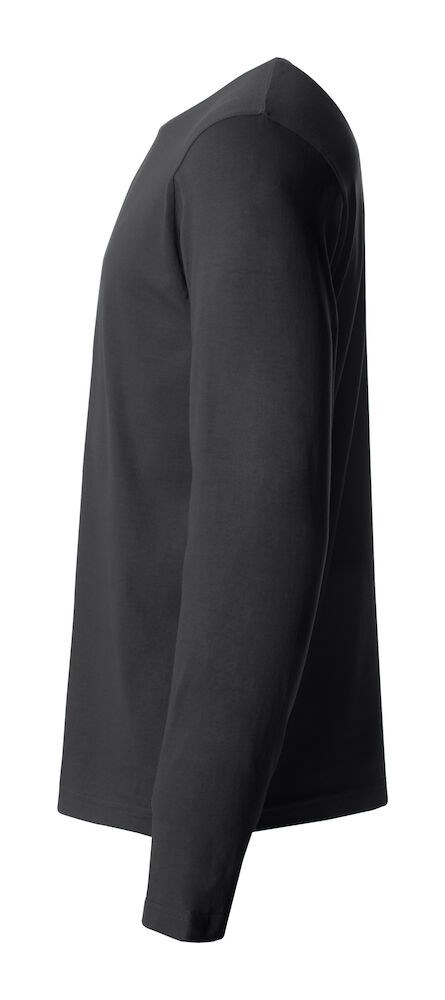 Clique - Basic-T L/S Zwart L