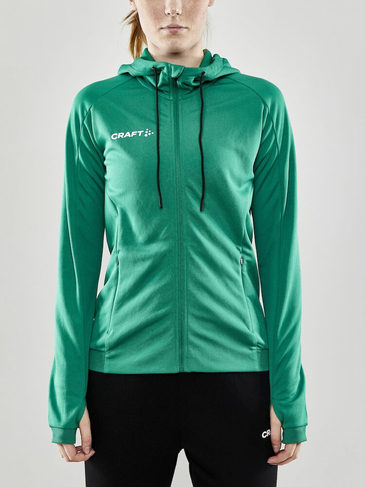 Craft - Evolve Hood Jacket W Team Green XS