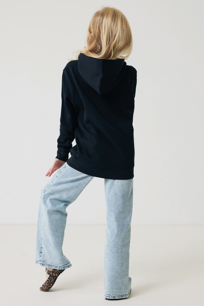 IQONIQ Yengo kids recycled katoen hoodie met steekzakken