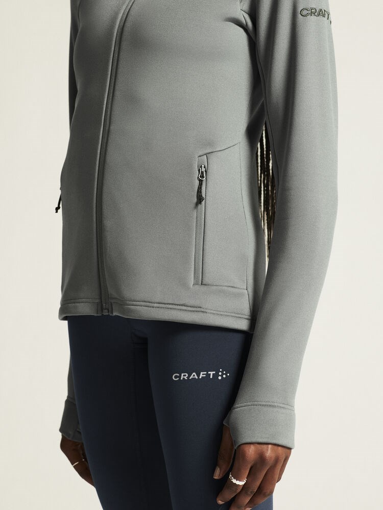 Craft - ADV Explore Power Fleece Hood Jkt W Leaf L