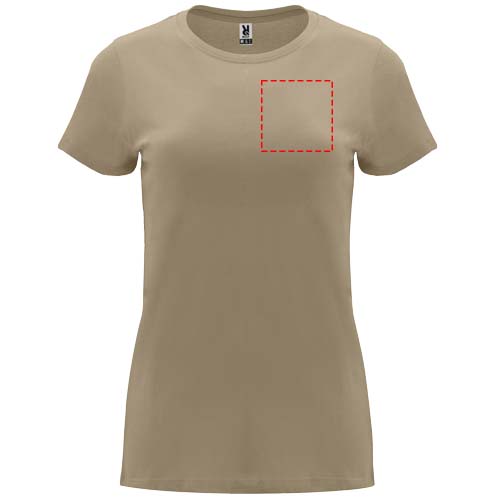 Capri 170 g/m² damesshirt met korte mouwen