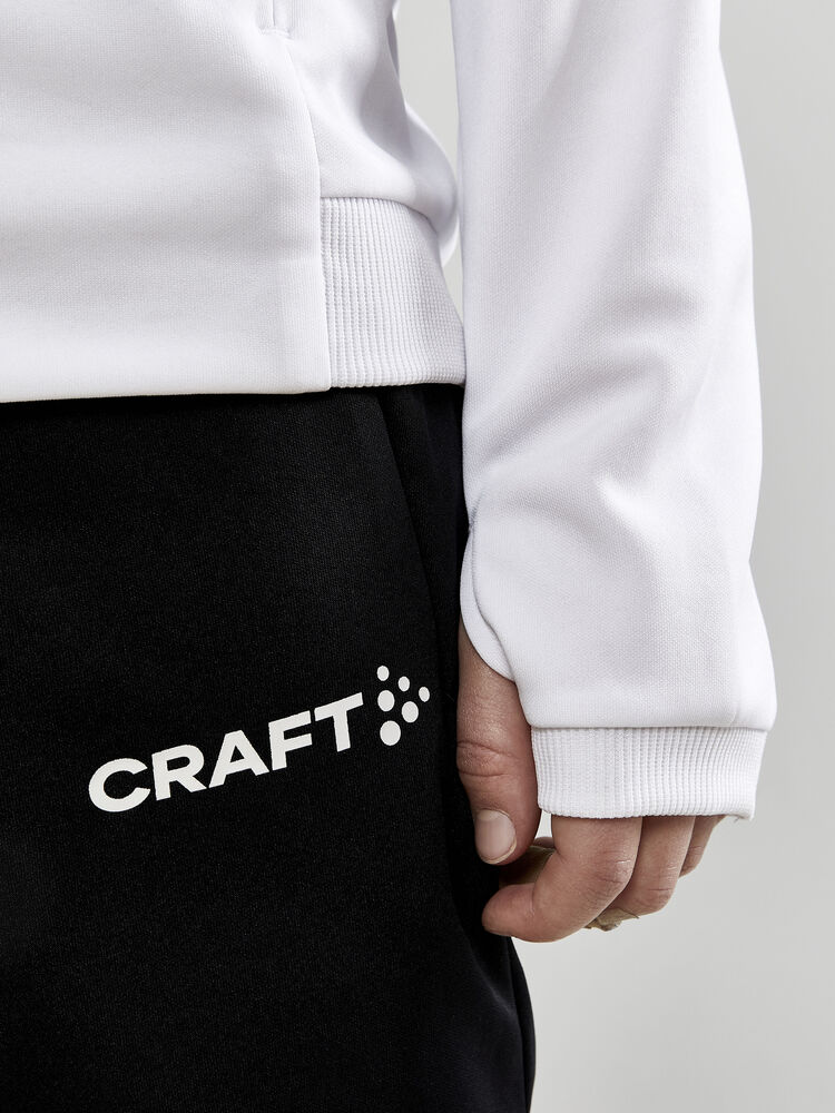 Craft - Evolve Hood Jacket Jr White 146/152