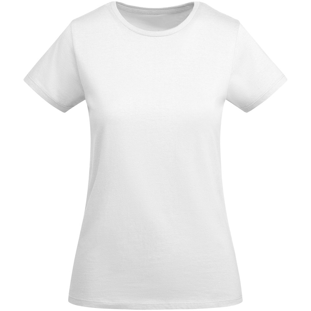 Breda biologisch katoenen dames T-shirt met korte mouwen - Wit