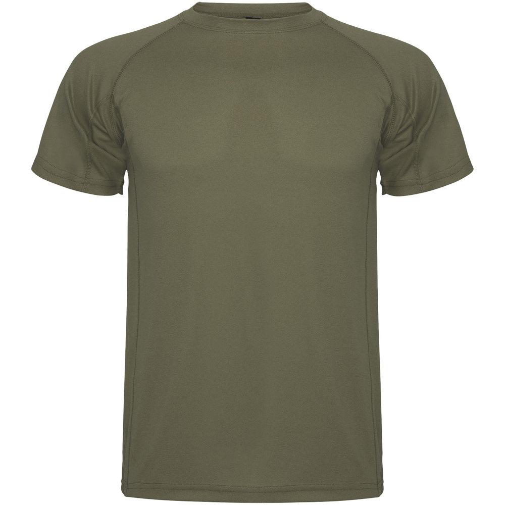 Montecarlo sportshirt met korte mouwen voor heren - Militair groen