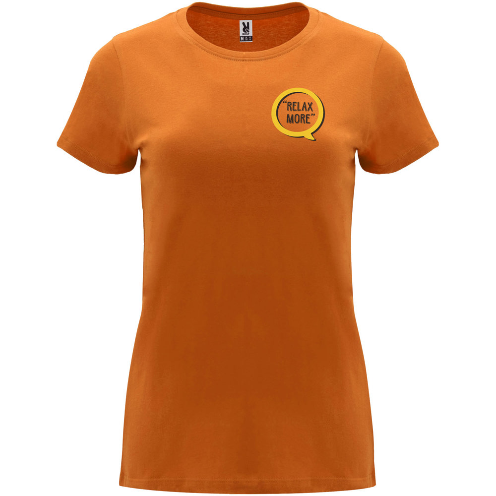 Capri 170 g/m² damesshirt met korte mouwen