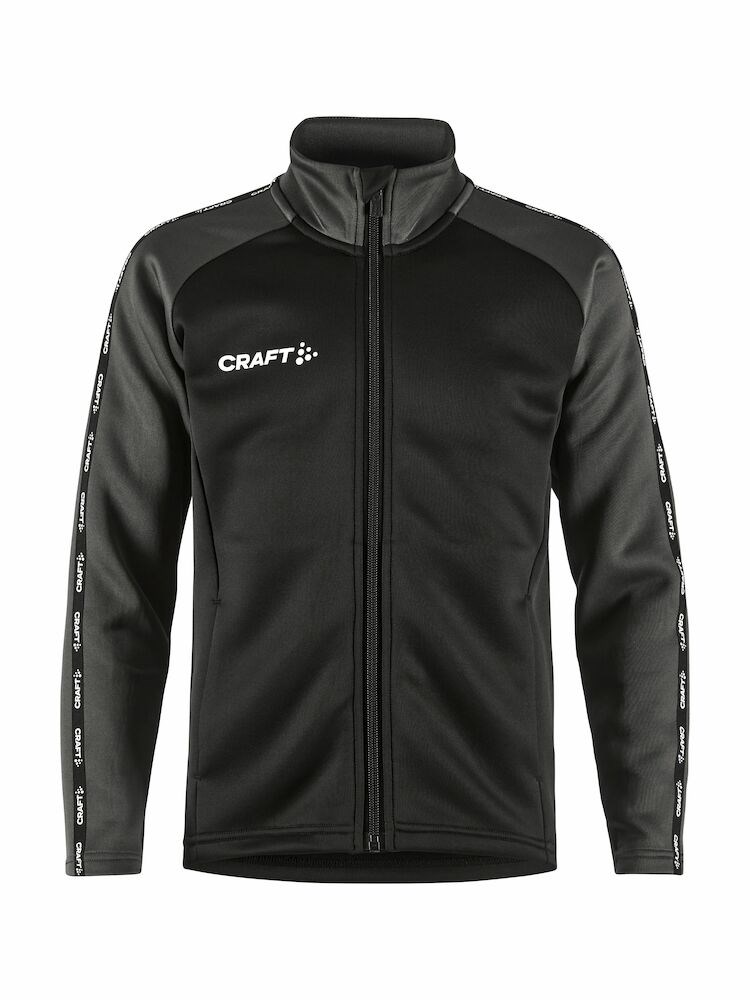 Craft - Squad 2.0 Full Zip Jr - Black-Granite