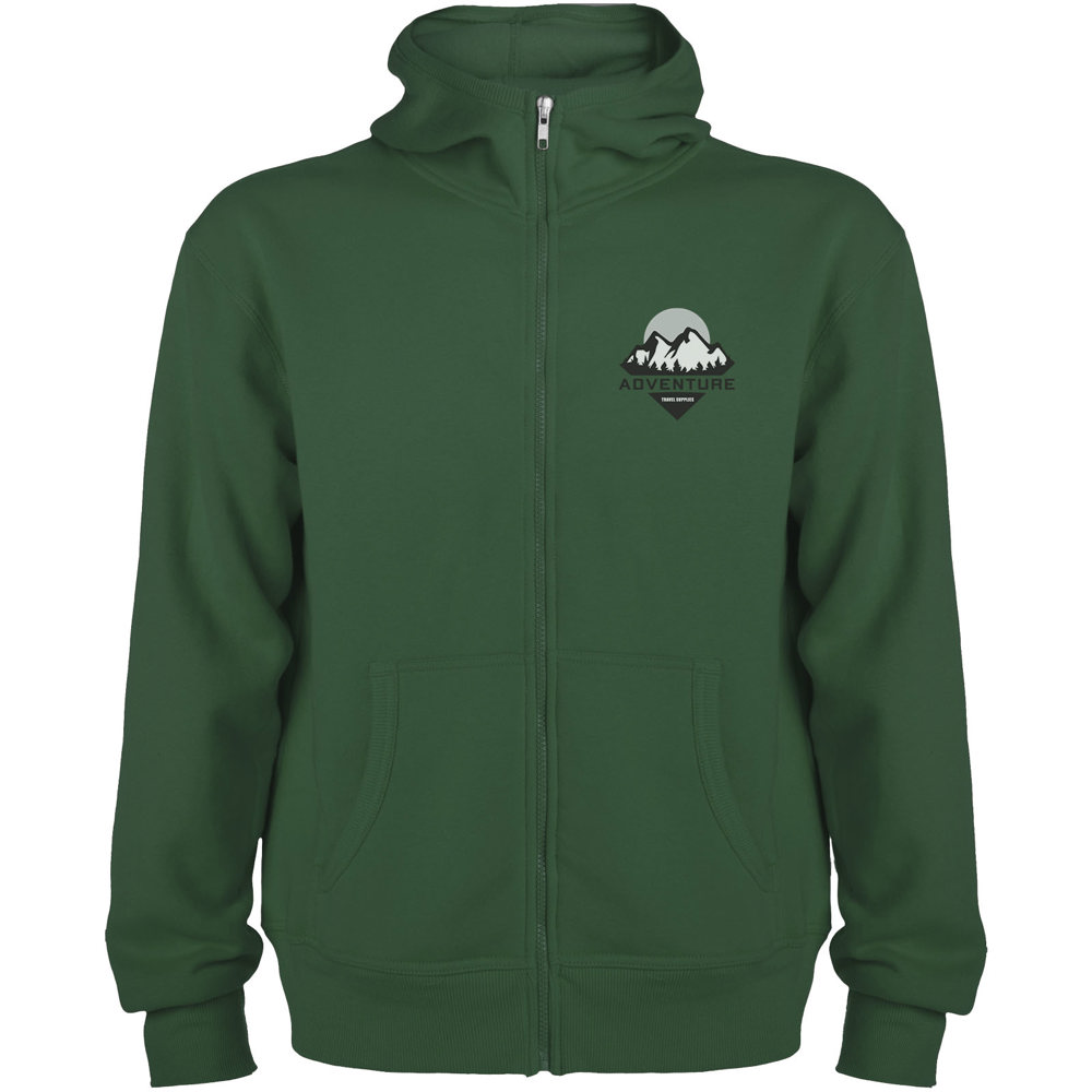 Montblanc 280 g/m² unisex hoodie met volledige rits