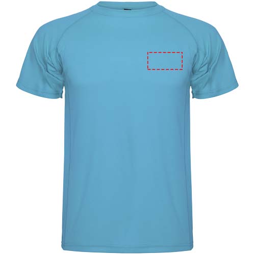 Montecarlo sportshirt met korte mouwen voor kinderen