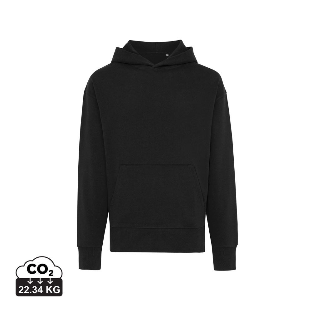 IQONIQ Yoho gerecycled katoen relaxed hoodie