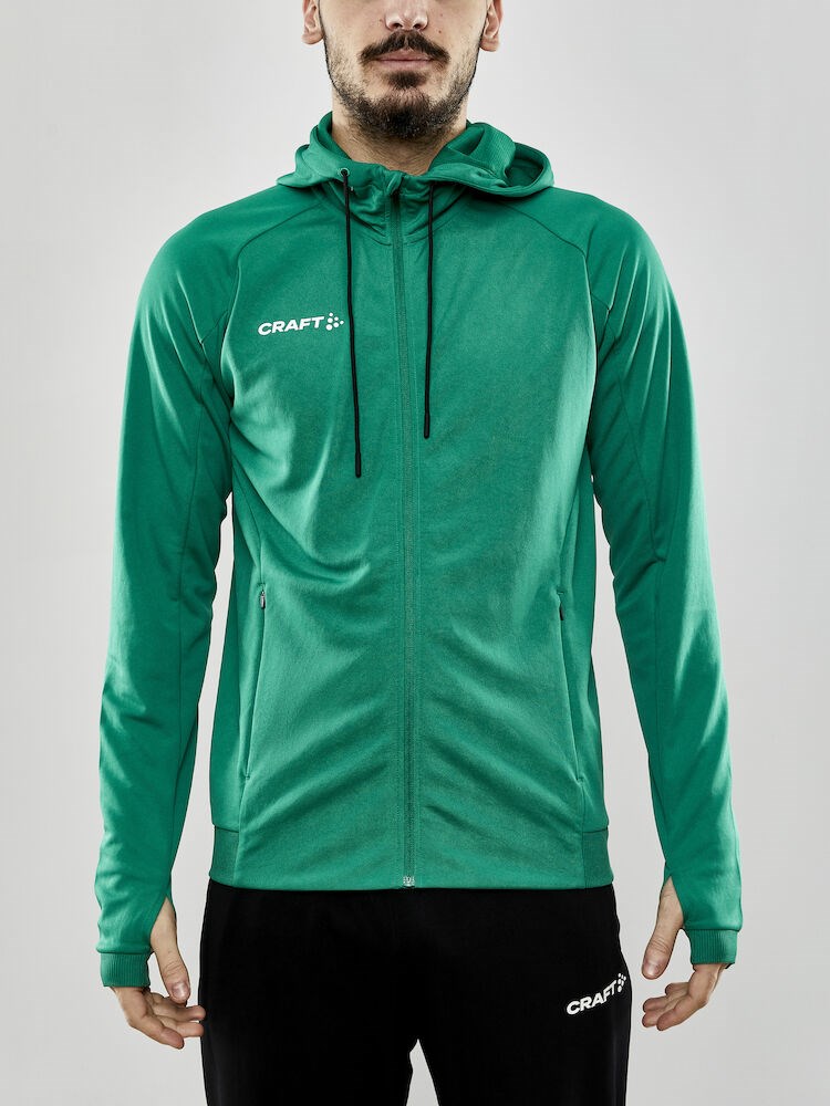 Craft - Evolve Hood Jacket M Team Green L