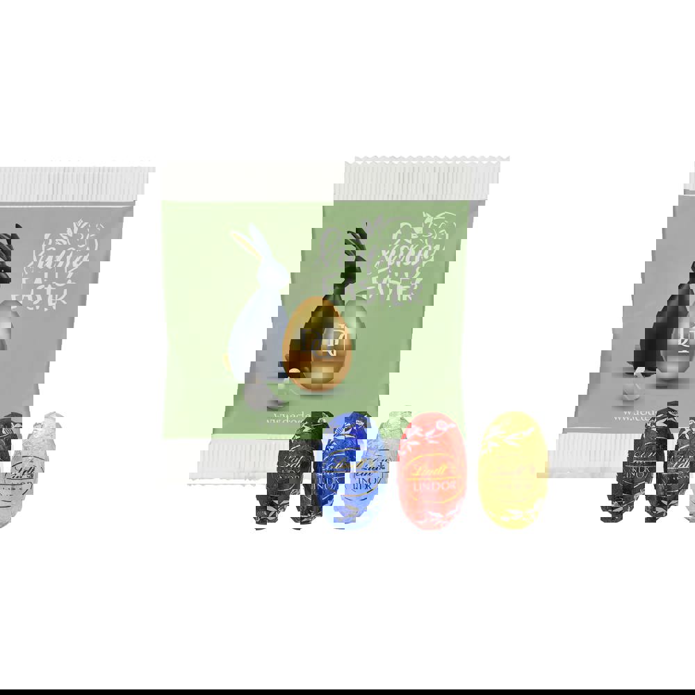 Lindor Paaseitjes in papieren zakje