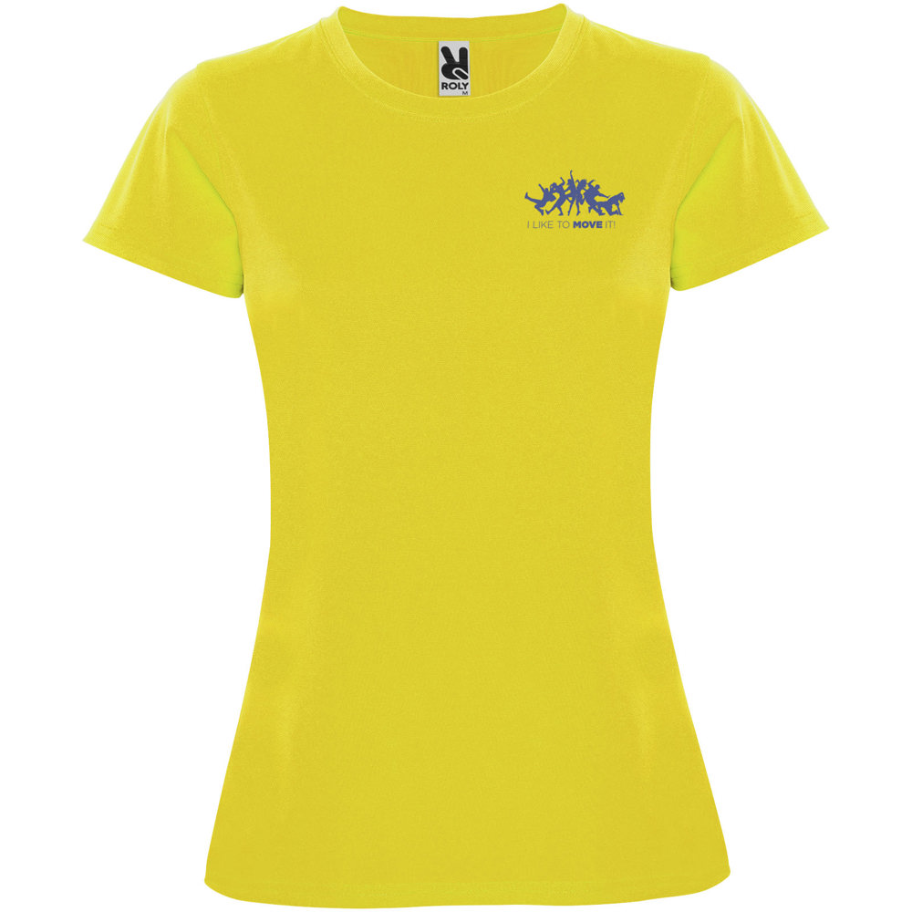 Montecarlo sportshirt met korte mouwen voor dames