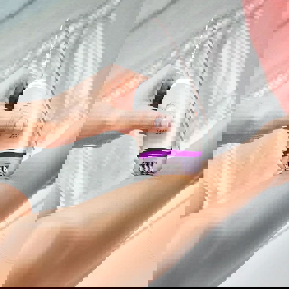 BRP505|Philips Satinelle compacte epilator en snoerloze bikinilijntrimmer