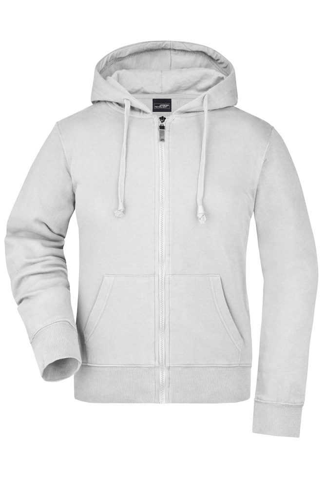 Ladies' Hooded Jacket - Wit (ca. Pantone white)