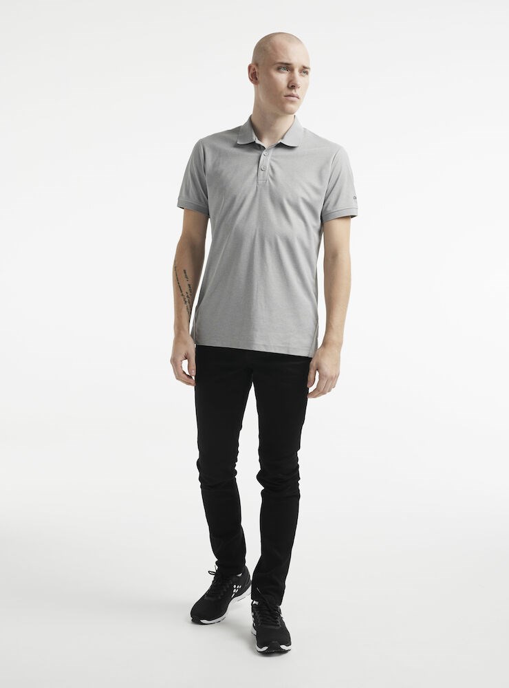 Craft - CORE Unify Polo Shirt  M Dk Grey Melange XS
